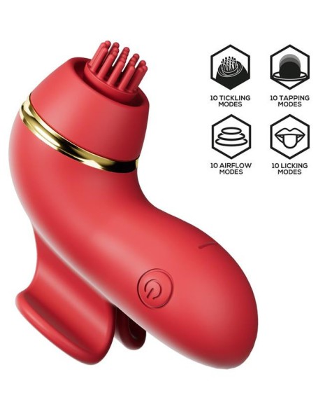 Stimulateur clitoridien Beeny 4 embouts