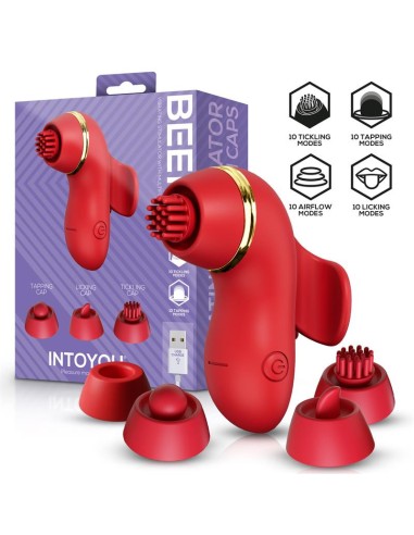 Stimulateur clitoridien Beeny 4 embouts