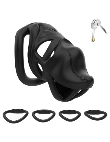 Cage Hiptam Noire M 8 x 3.2cm