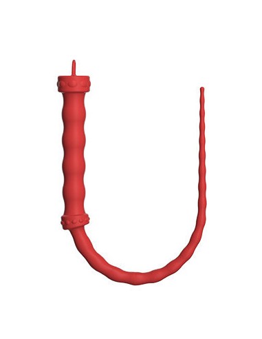 Fouet Viper wave 55cm Rouge