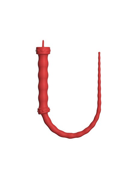 Fouet Viper wave 55cm Rouge
