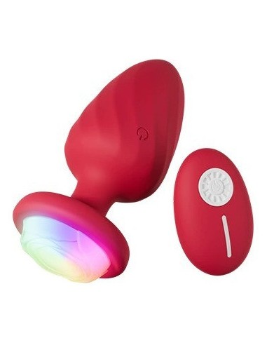 Plug vibrant Sunoo 8.5 x 4cm Rose