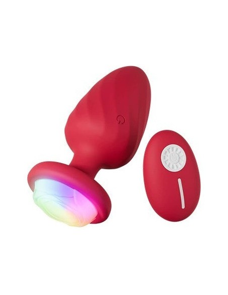 Plug vibrant Sunoo 8.5 x 4cm Rose