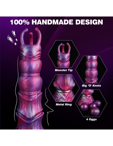 Gode gonflable Wormfour 19 x 7cm