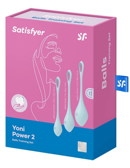 Boules Yoni Power 2 Bleues