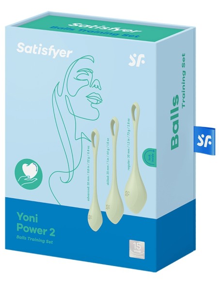 Boules Yoni power 2 Vert