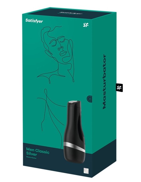 Masturbateur Satisfyer Men Classic Silver