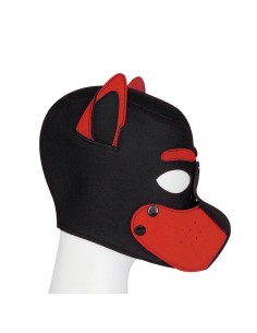 Masque Petty Dog Noir-Rouge
