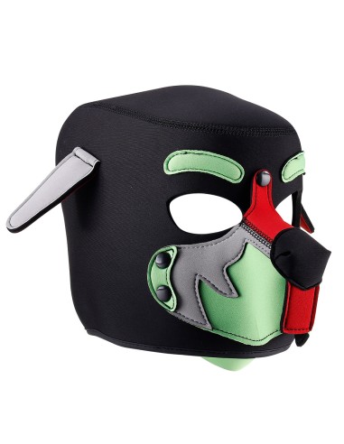 Cagoule Wolf Gang Noir-Vert