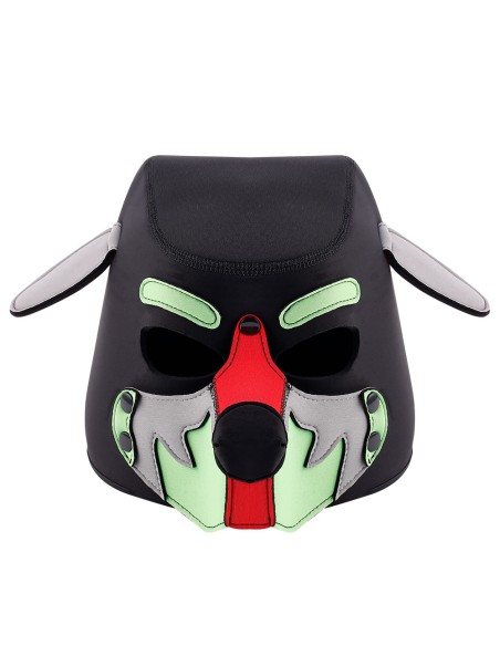 Cagoule Wolf Gang Noir-Vert