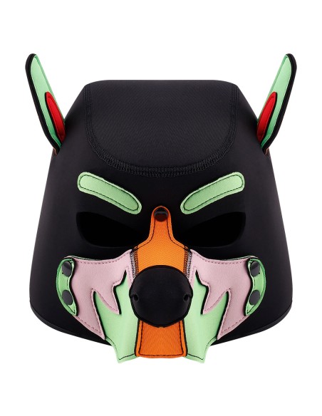 Cagoule Wolf Gang Noir-Orange