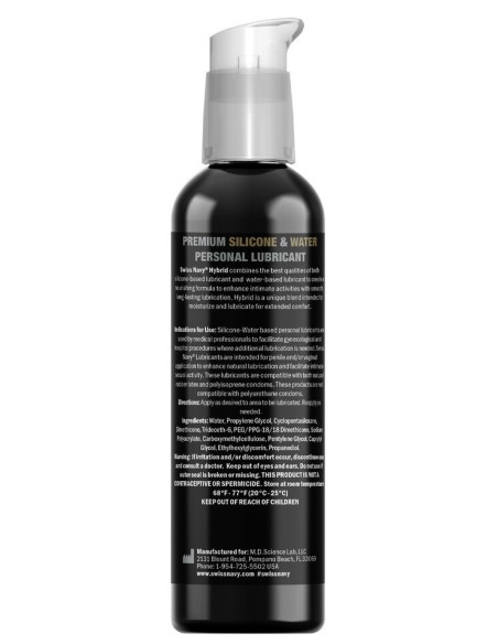 Lubrifiant hybride Swiss Navy Hybrid 59ml