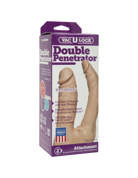 Double gode Vac-U-Lock 13 x 6.5 cm Chair