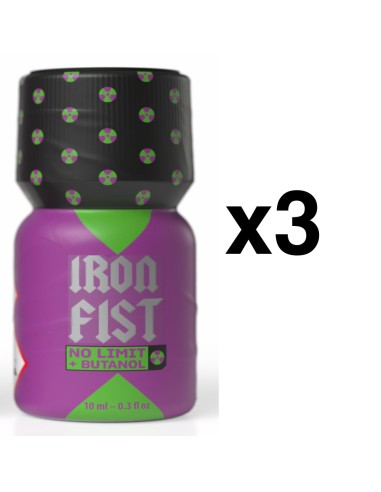 Iron Fist No Limit Butanol 10ml x3