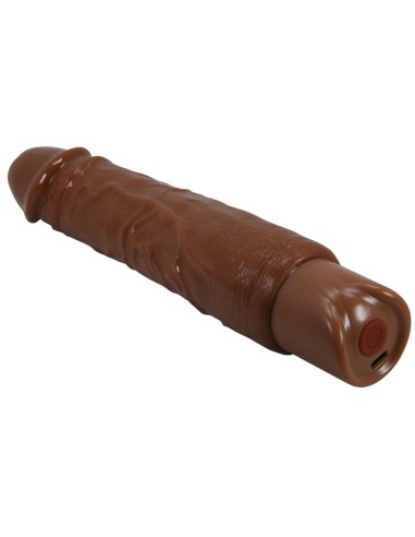Gode vibrant Rufus Marron 20 x 4.3cm