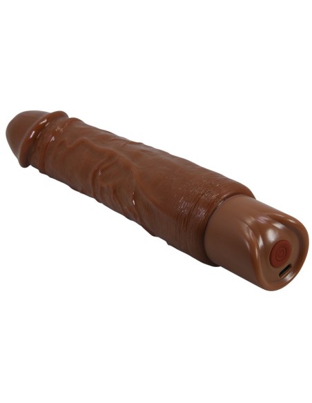 Gode vibrant Rufus Marron 20 x 4.3cm