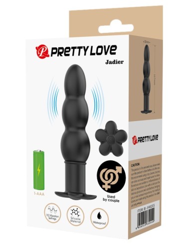 Plug vibrant Jadier Pretty Love 10.5 x 2.8cm