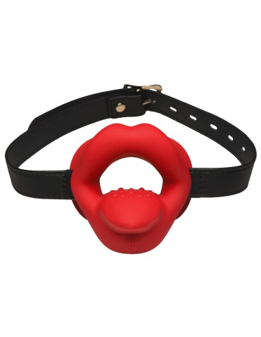 Bâillon vibrant Sissy Mouth Rouge