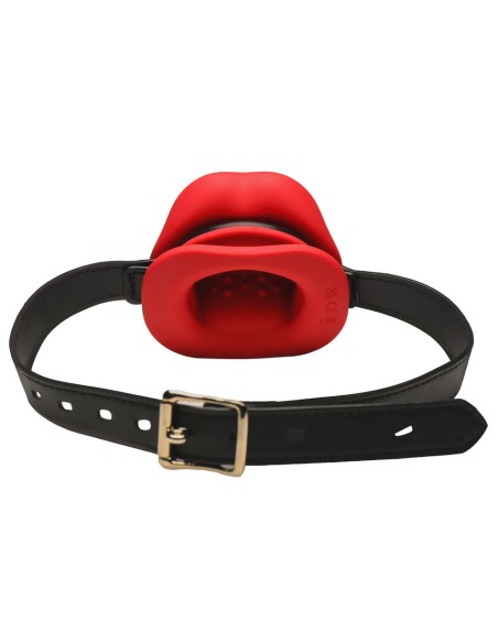 Bâillon vibrant Sissy Mouth Rouge