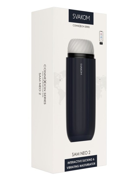 Masturbateur connecté Sam Neo 2 Succions-Vibrations