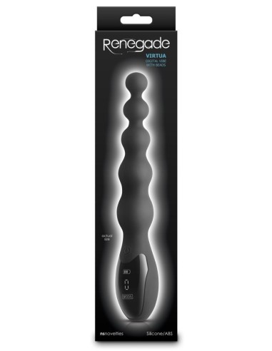 Boules anales vibrantes Virtua 16 x 3.5cm