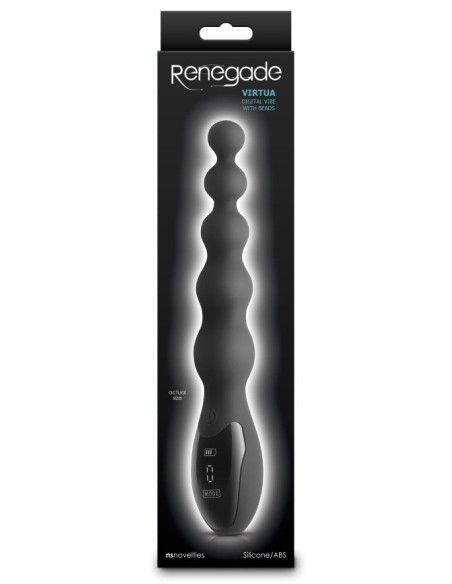Boules anales vibrantes Virtua 16 x 3.5cm