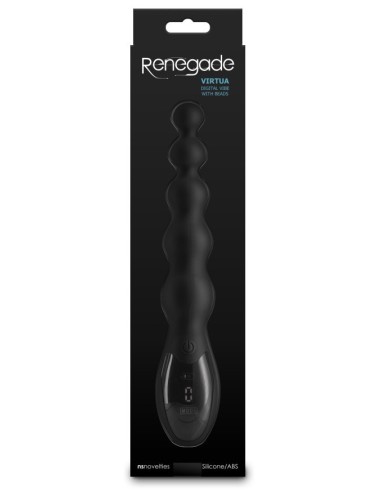 Boules anales vibrantes Virtua 16 x 3.5cm