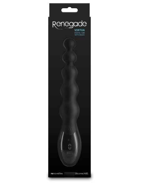 Boules anales vibrantes Virtua 16 x 3.5cm