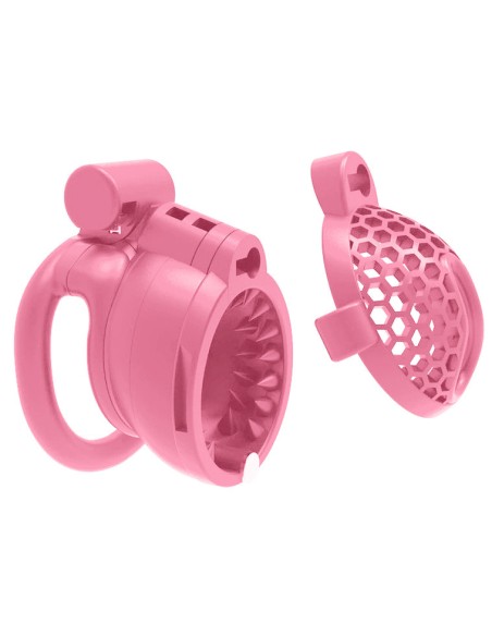 Cage avec Picots Hombick 6.5 x 3.2 cm Rose