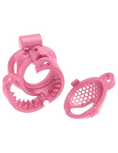 Cage avec Picots Hombick 6.5 x 3.2 cm Rose