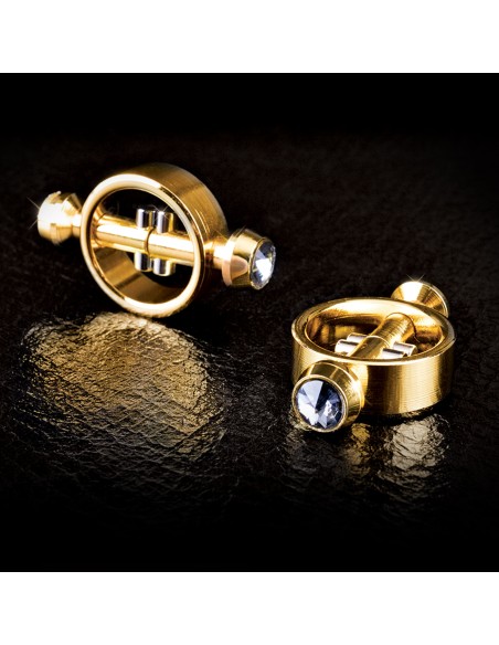 Pinces Tétons Magnetic Gold