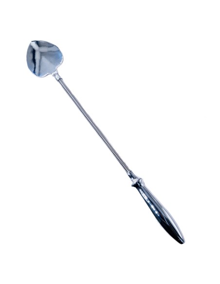 Paddle flexible 41cm Plug anal SILVER HEART 10 x 2cm