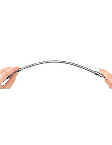 Paddle flexible 42cm Plug anal Silver hand 10 x 2cm