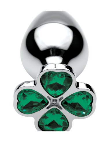 Plug bijou Lucky Gem Trèfle 9 x 4 cm