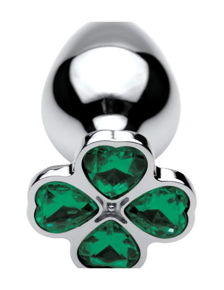 Plug bijou Lucky Gem Trèfle 9 x 4 cm