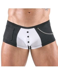 Boxer sexy Nestor Noir-Blanc