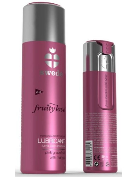 Lubrifiant Aromatisé FRUITY LOVE Pamplemousse Mangue 100 ml