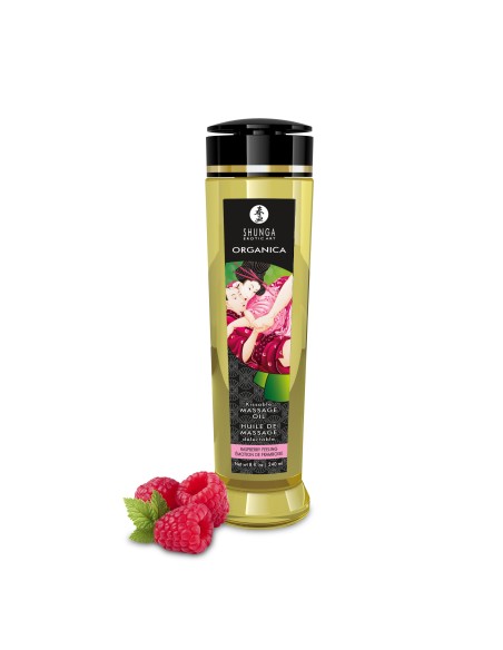 Huile de massage Kissable Framboise 240ml
