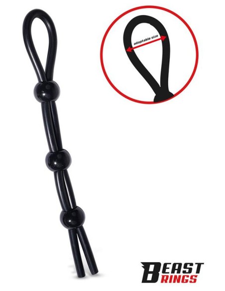 Cockring ajustable Multi Lasso 3 Billes