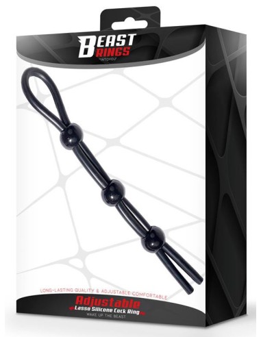 Cockring ajustable Multi Lasso 3 Billes
