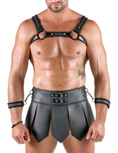 Ensemble Gladiateur Spartakus Noir