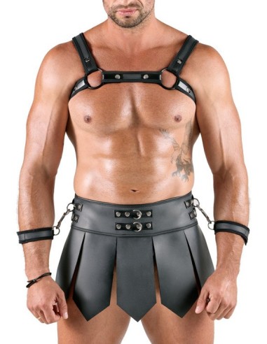 Ensemble Gladiateur Spartakus Noir