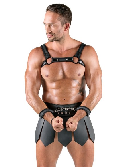 Ensemble Gladiateur Spartakus Noir