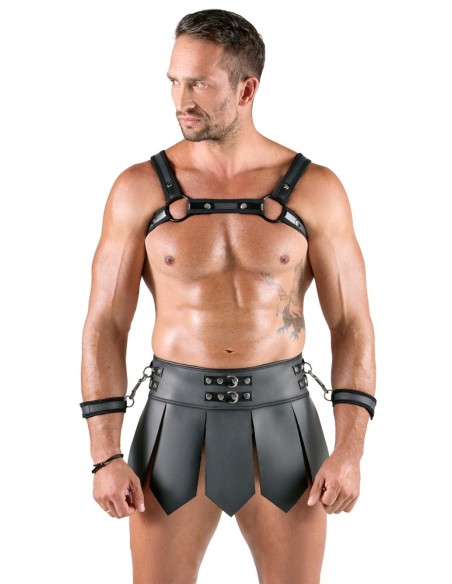 Ensemble Gladiateur Spartakus Noir
