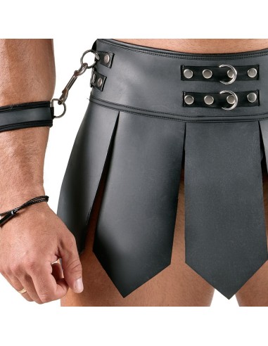 Ensemble Gladiateur Spartakus Noir