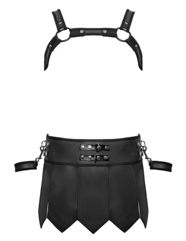 Ensemble Gladiateur Spartakus Noir