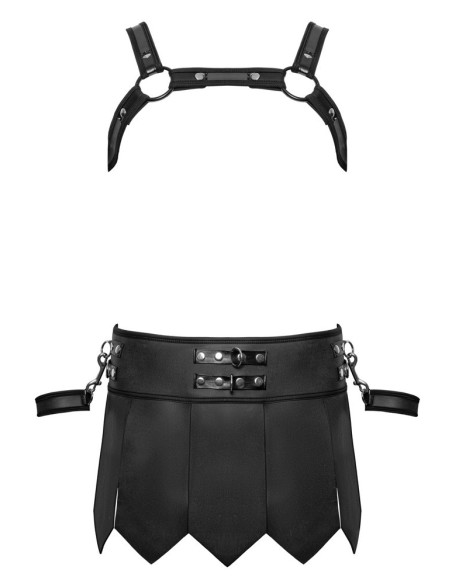Ensemble Gladiateur Spartakus Noir