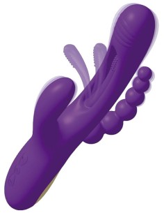 Vibro rabbit chapelet anal Triya 14 x 3.6cm