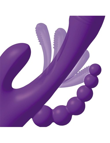 Vibro rabbit chapelet anal Triya 14 x 3.6cm