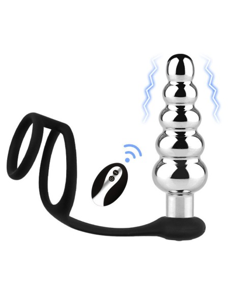 Plug vibrant Cockring Tornuik S 9 x 3.4cm